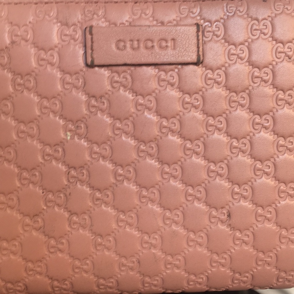 Pink Guccisma wallet